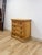 Farmhouse Late 20th Century Mexican Solid Pine Five Drawer Dresser Wrought Iron Pulls Rustic Farmhouse Chest For Sale - Image 3 of 13