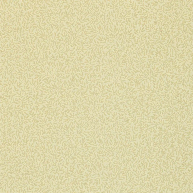 Morris & Co Standen Wallpaper in Ivory/Off White For Sale