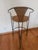 Contemporary 1980s French Iron and Wicker Bar Stools - Set of 3 For Sale - Image 3 of 10