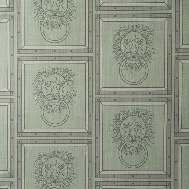 22" Grand Guard Lion Pillow For Sale In Boston - Image 6 of 6