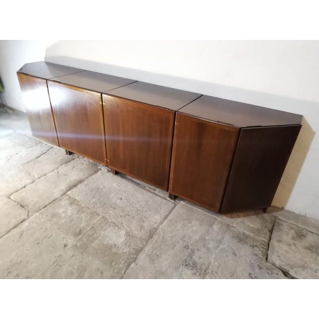 Poggi Mod Mb47/Mb48 Credenza by Franco Albini for Poggi, Italy, 1950s, Set of 4 For Sale - Image 4 of 18