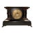 Seth Thomas Antique Adamantine Black Mantel Clock For Sale