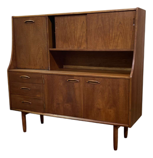 English Teak Bar Buffet, 1970s