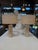 1970s Travertine Cylinder Table Lamps With Linen Drum Shades - a Pair For Sale - Image 12 of 12