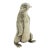 Vintage Italian Handmade Silver Rare and Large Penguin Figurine Handmade Tuscany 1960s For Sale