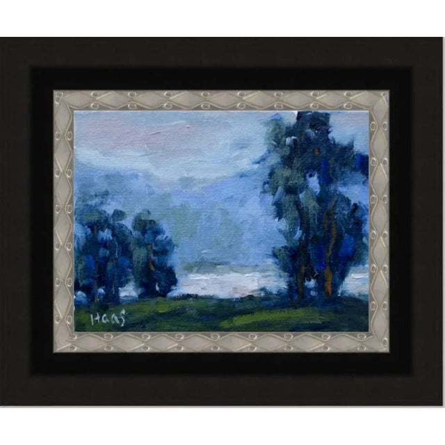 "Whitefish Montana" Contemporary Landscape Oil Painting For Sale - Image 9 of 11