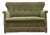 Danish 2-Seater Sofa in Light Green Furniture Velour, 1970s For Sale