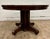 Antique Mission Arts and Crafts Tiger Oak Quarter Sawn Pedestal Dining Table For Sale - Image 17 of 18