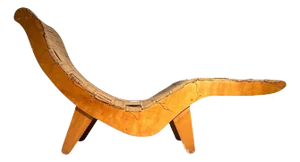 Klaus Grabe Vintage Lounge Chair in Birch