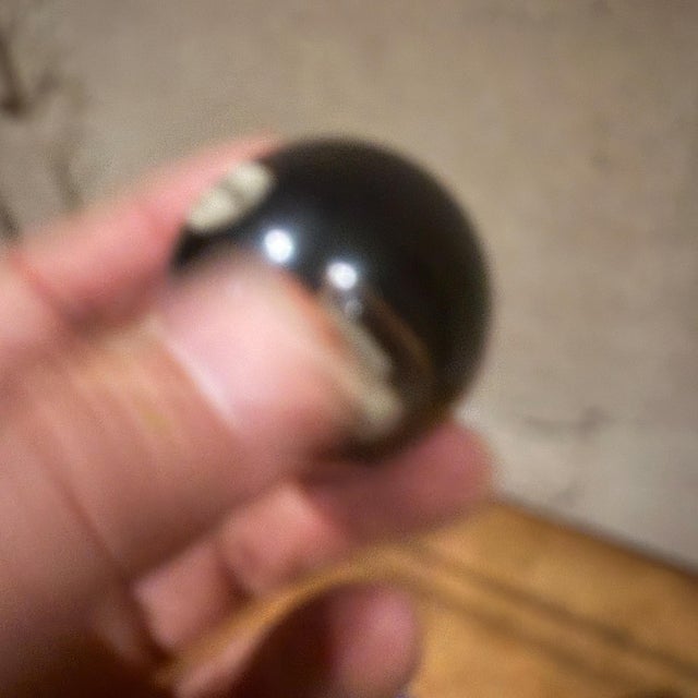 Black Set of Vintage Chinese Baoding Balls Vintage For Sale - Image 8 of 11