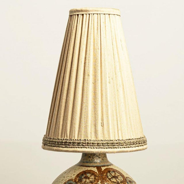 Ceramic Ceramic Table Lamp attributed to Noomi Backhausen for Søholm, Denmark, 1970s For Sale - Image 7 of 16