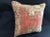 1960s Oushak Peach Pillow Case For Sale - Image 6 of 10