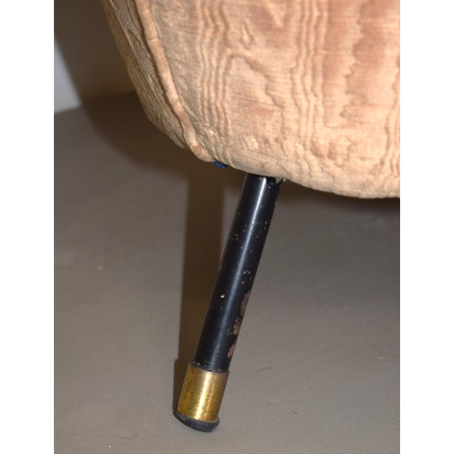 Beige Set of Armchairs, Italy, 1950s For Sale - Image 8 of 14