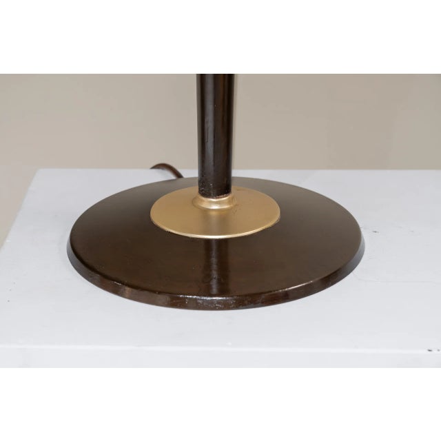 Art Deco French Dessert Lamp, Mazda, 1940s For Sale - Image 6 of 9