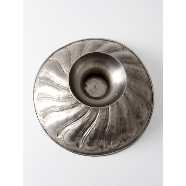 Mid Century Hollywood Regency Pedestal Bowl For Sale - Image 4 of 9