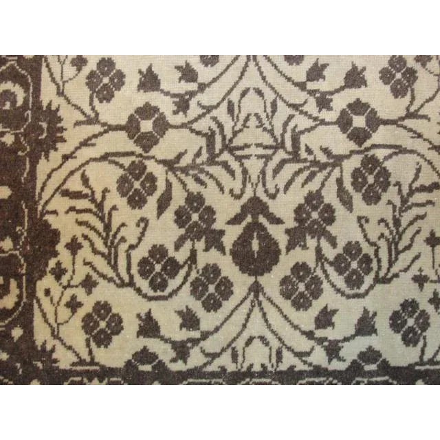 Ushak Anatolian Turkish Rug, Natural Colors, C-1920's For Sale In Chicago - Image 6 of 7