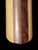 Mid-Century Modern Mid 20th Century Wood Inlaid Balancing Wine Bottle Holder with Stopper For Sale - Image 3 of 4