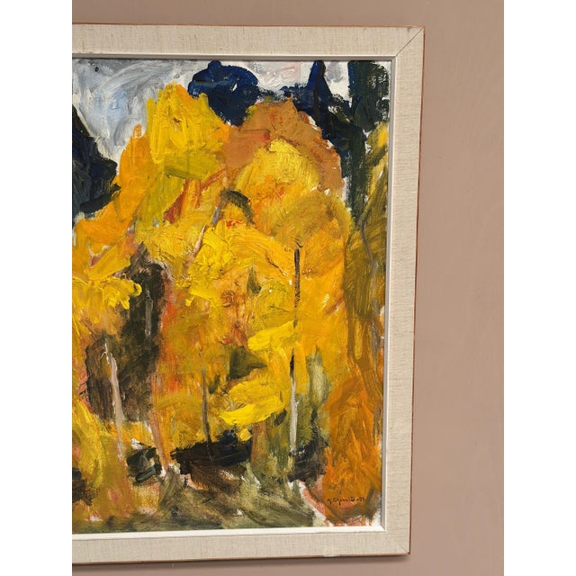 KJ Steinlöf, Trees, 1973, Oil on Canvas, Framed For Sale - Image 8 of 18