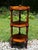 Vintage Ethan Allen Old Tavern Collection Pine 3 Tier Table Plant Stand For Sale In Boston - Image 6 of 12