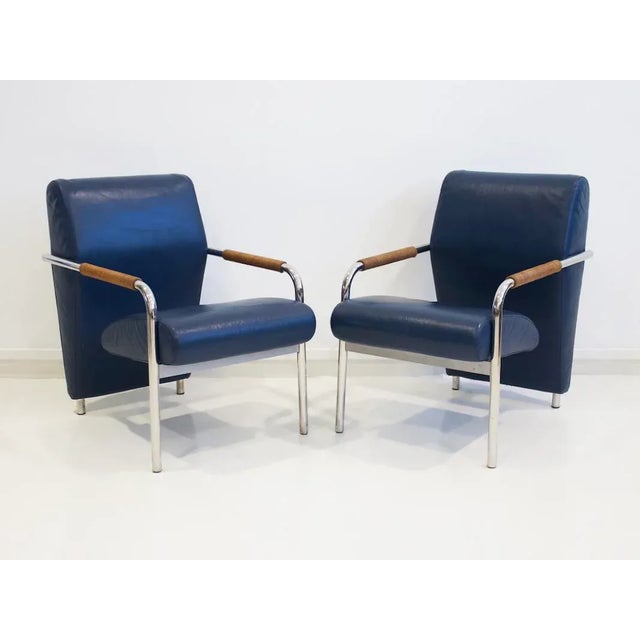 Set of Niccola Lounge Chairs by Andrea Branzi for Zanotta For Sale - Image 13 of 13