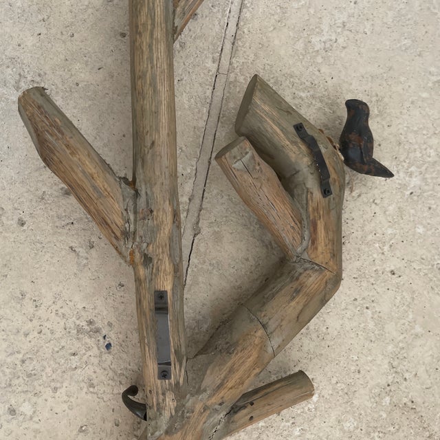 1980s Wall-Mounted Coat Rack For Sale - Image 11 of 11