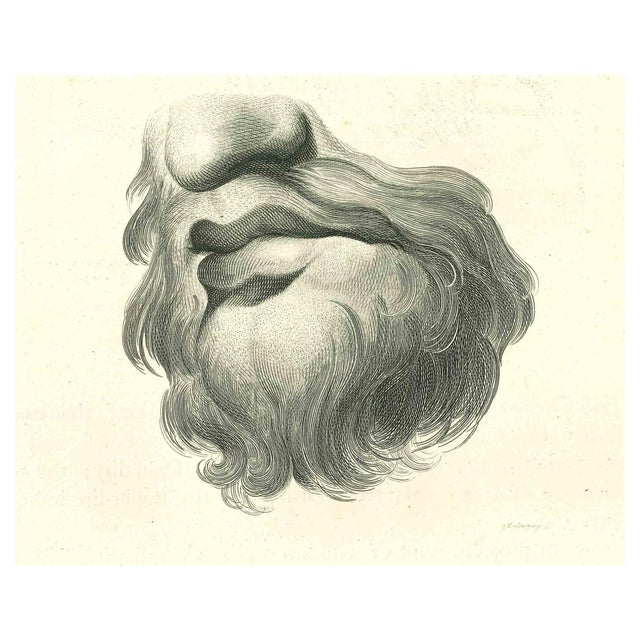Thomas Holloway, Lips Portrait, Original Etching, 1810 For Sale - Image 3 of 3