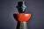 Charcoal Glazed Ceramic Table Lamp attributed to Bitossi, Italy, 1960s For Sale - Image 6 of 9