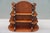 Antique Art Nouveau Wall Shelf c.1900, Butterfly Shaped Marquetry Shelf, Floral Inlay, French Belle Époque For Sale - Image 11 of 14