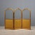 Brown Gilded Wooden Screen For Sale - Image 8 of 11