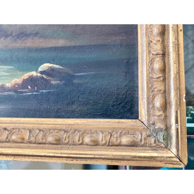 19th Century French 19th Century Landscape Painting For Sale - Image 5 of 12