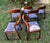 Bartender Sled Chairs, Set of 7 For Sale - Image 8 of 11