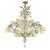 Huge Italian Chandelier with Flowers and Leaves Murano Glass For Sale - Image 9 of 9