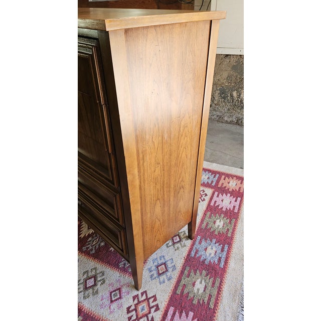 Mid-Century Modern Dixie Tallboy Dresser For Sale - Image 11 of 12