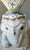 Whimsical Mid 20th-Century Highly Glazed Earthenware Elephant Garden Stool / Plant Stand For Sale - Image 18 of 18
