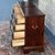 American Vintage Chippendale Solid Mahogany 4 Drawer Nightstand Chests Attr. Crescent Furniture For Sale - Image 3 of 14