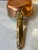 Vintage Tinned Copper Pot With Strainer & Brass Handle For Sale - Image 9 of 9