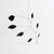 Unknown, Enchanting Dynamics: Iron and Foam Kinetic Sculpture Black in Play, 1990s, Metal For Sale - Image 3 of 16