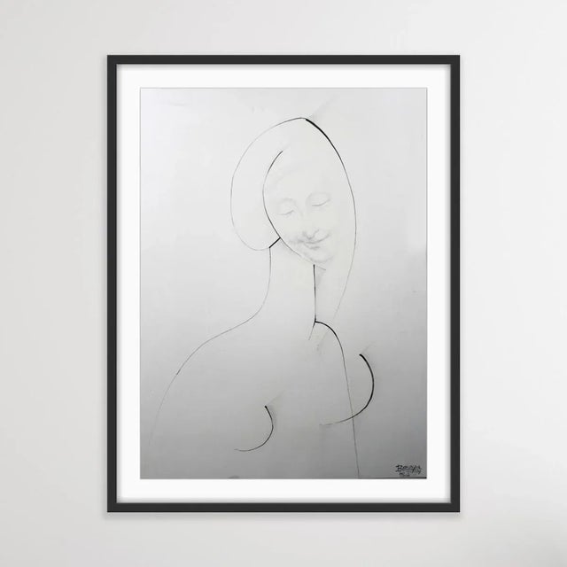 1990s Leszek Rózga, Vinicja, 1970, Drawing on Paper For Sale - Image 5 of 6