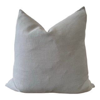 100% Linen Made in Belgium Fog Linen Pillow Cover For Sale