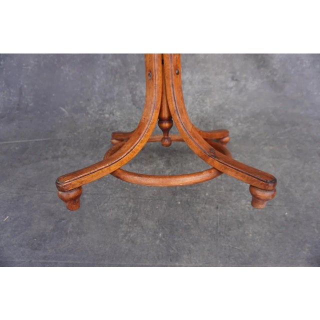 J & J Kohn & Mundus Original Mundus Bentwood Side Table For Sale - Image 4 of 6