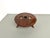 Brown Brazilian Folk Art Brutalist Circular Coffee Table in Wood, 1950s For Sale - Image 8 of 18