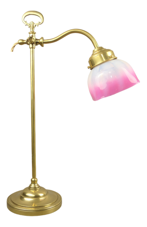 Table Lamp with Glass Shade, France, 1925
