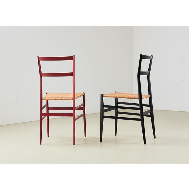 1960s Superleggera Chairs by Gio Ponti for Cassina, Italy, 1957, Set of 2 For Sale - Image 5 of 13
