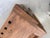 Brown Antique Workbench Counter in Wood For Sale - Image 8 of 12