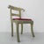 Textile Dining Chair with Stamped Tin, 1920s For Sale - Image 7 of 18