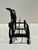 Metal Antique Greyhound Figural Letter Holder Desk Organizer Mail Sorter For Sale - Image 7 of 10