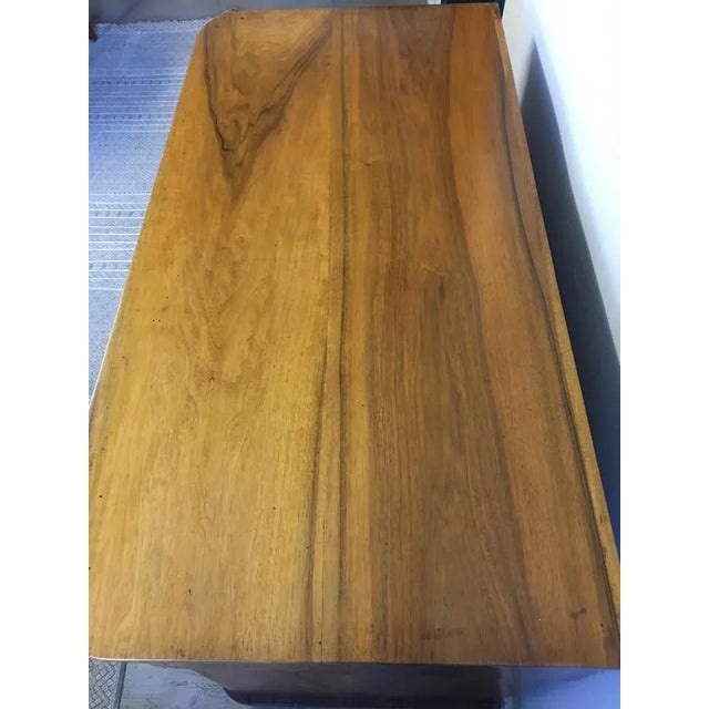 Vintage Walnut Biedermeier Commode For Sale - Image 5 of 10