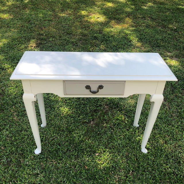 1960’s Vintage Ethan Allen Sofa Table Chairish