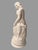 Antique Victorian 11" Art Nouveau Figural Parian Statue of a Maiden & Dove In very good original condition showing some...