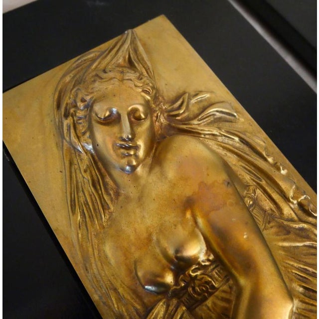 Art Deco Reliefs with the Nymphs of the Fountain, Early 20th Century, Bronzes, Set of 2 For Sale - Image 6 of 13
